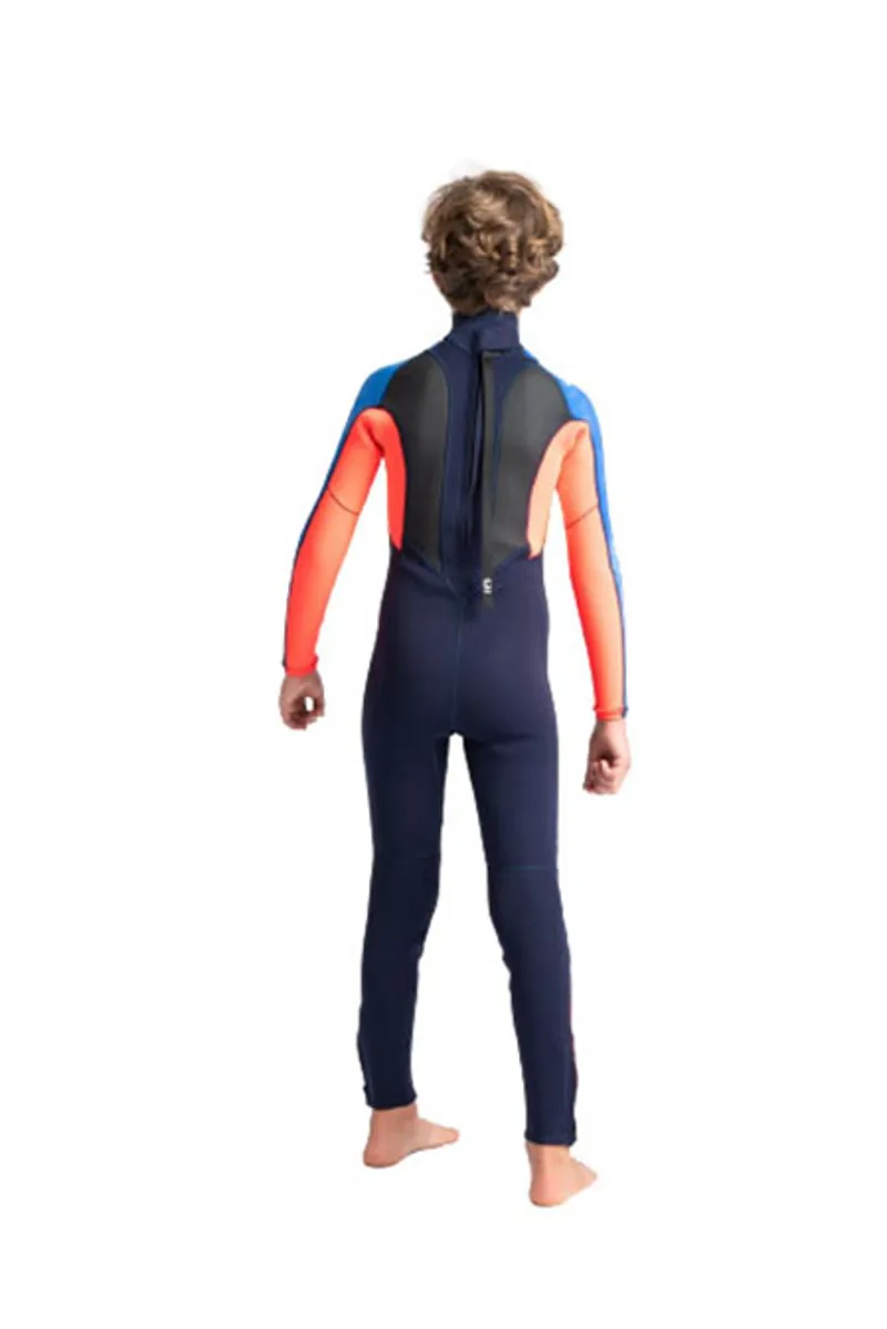 C-Skins Element 3:2 Shorti Junior Navy/Red/Blue-1